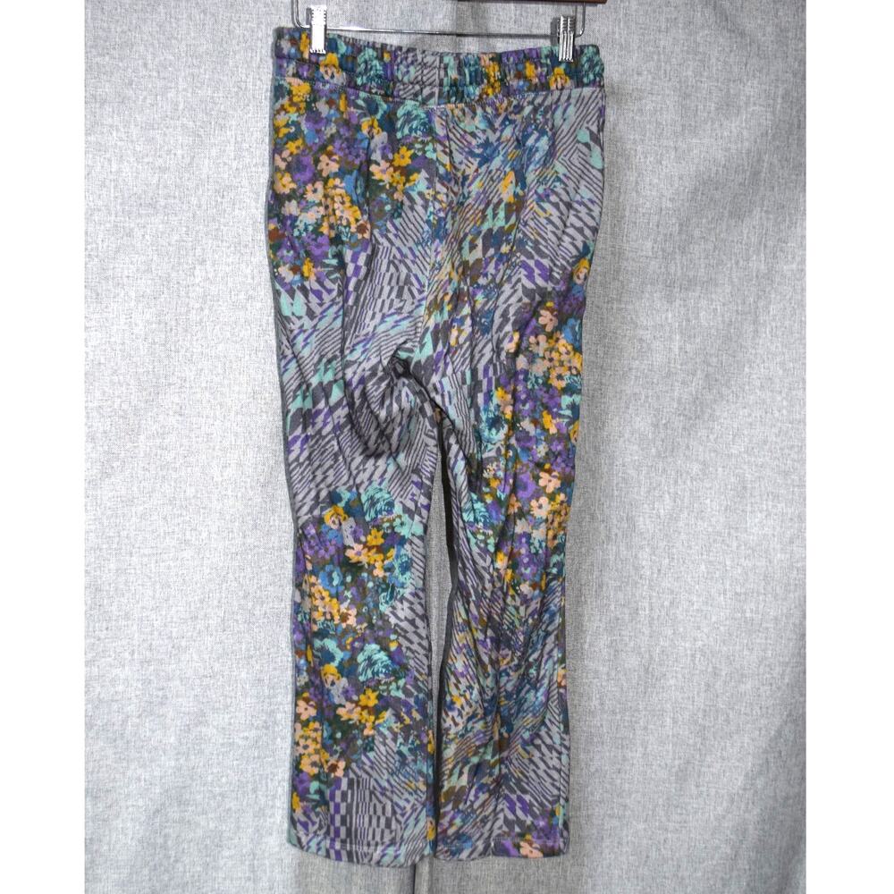 Anthropologie Daily Practice Multicolor Floral Abstract Jogger Lounge Pants XS - Picture 3 of 3